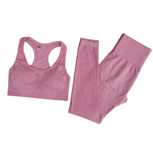 Seamless Sports Bra and Short Set