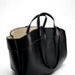 A&A Faux Leather Retro Tote Bag