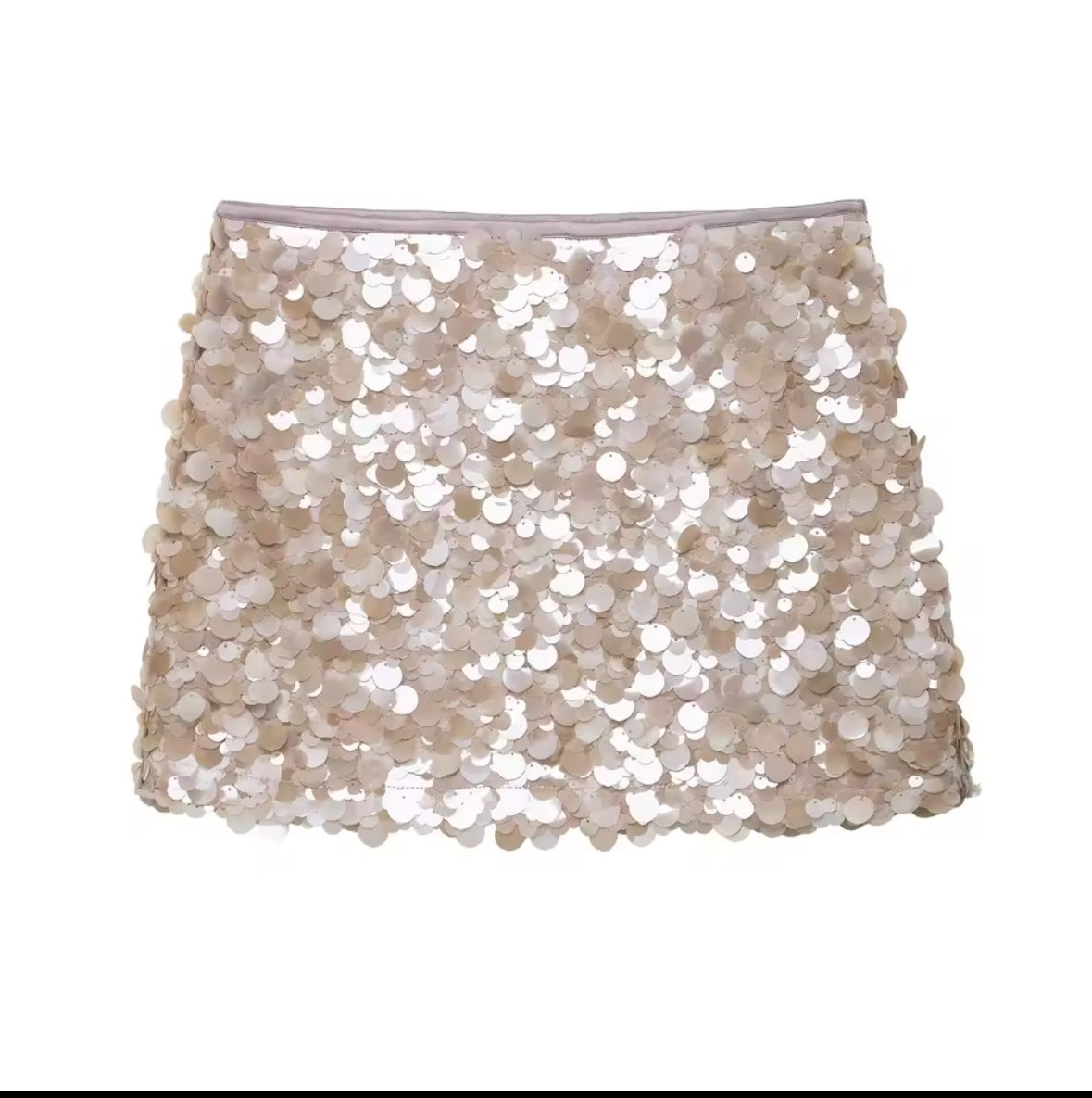 A&A Toria Sequin Mini Skirt