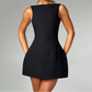 A&A Backless A-line Mini Dress