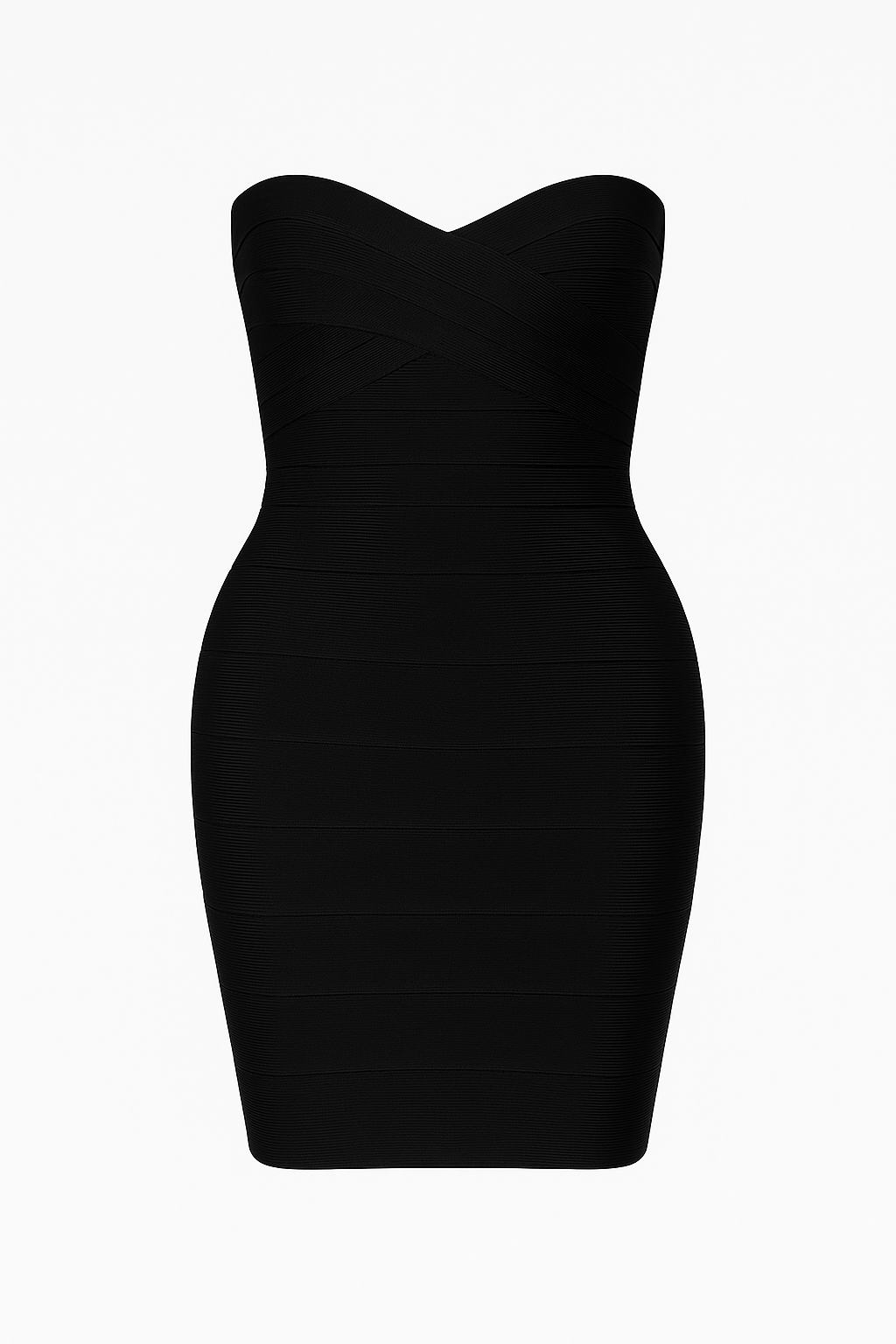 A&A Raina Strapless Bandeau Bodycon Bandage Mini Dress