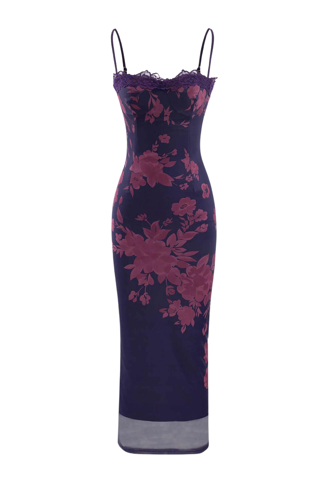 A&A Luxe Floral Bodycon Maxi Dress – ARIELLA & AYANA