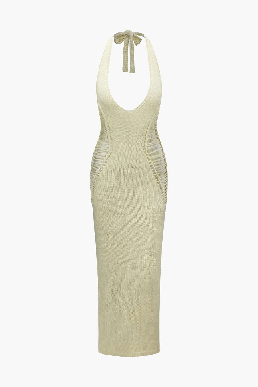 A&A Cut Out Summer Knit Maxi Dress