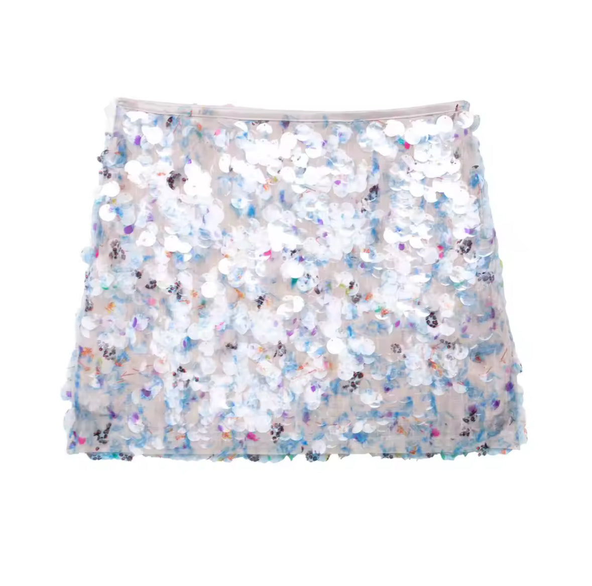 A&A Toria Sequin Mini Skirt