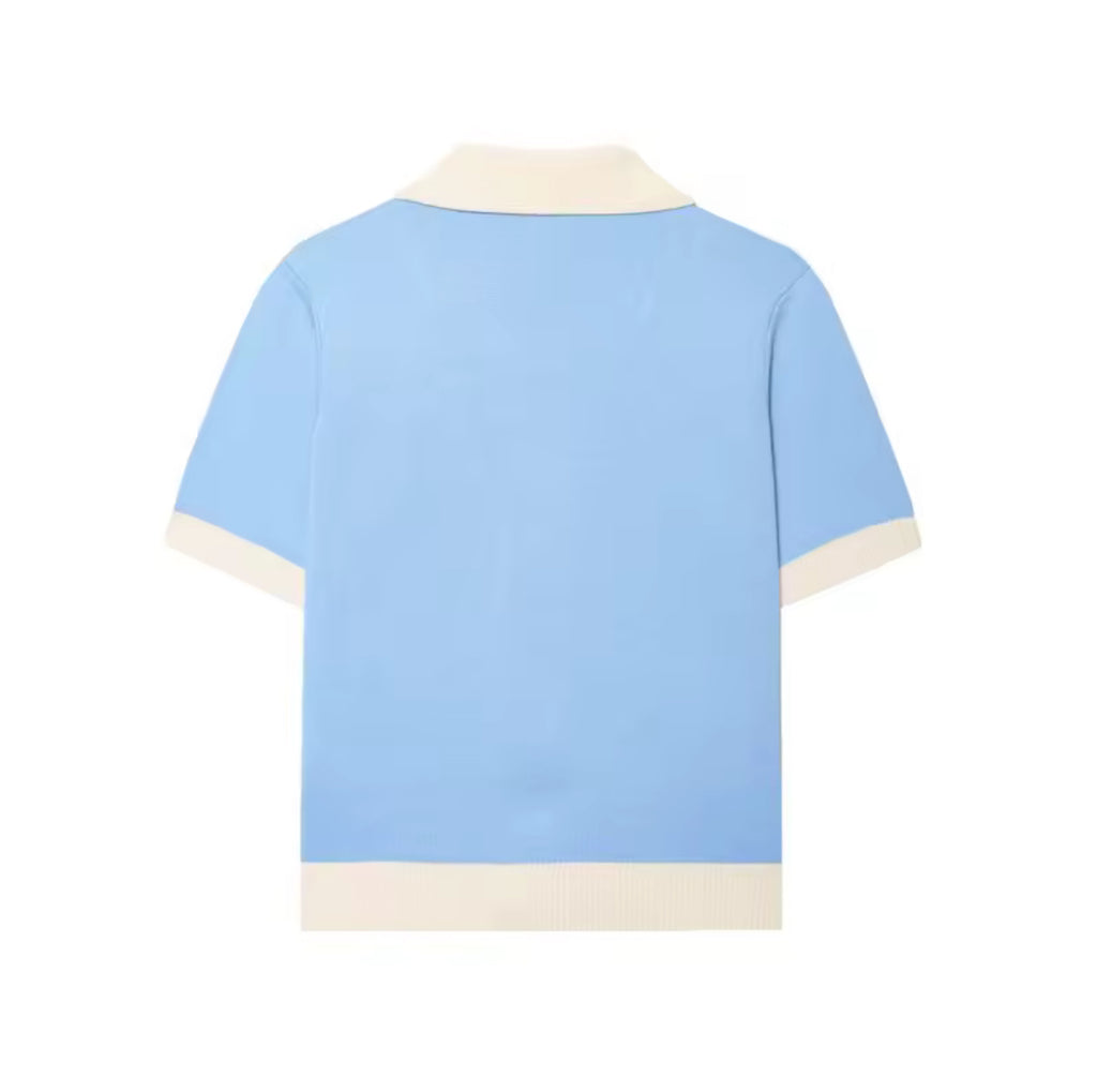 A&A Baby Blue Knitted Two Piece Cardigan & Skirt Set