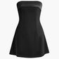 A&A Strapless A-Line Mini Dress