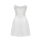 A&A Luxe White Crystal Embellished Dress