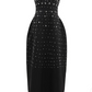 A&A Luxe Crystal Embellished Midaxi Dress