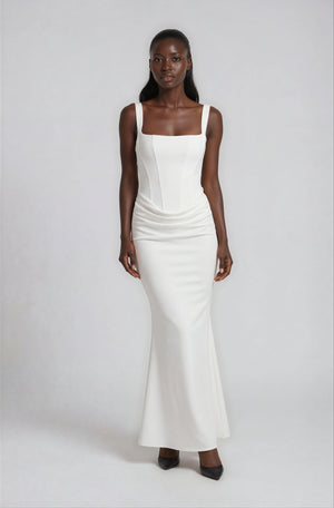 A&A Corset Ball Gown Maxi Dresses