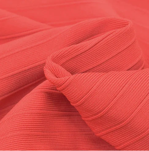 A&A Liora Criss Cross Long Sleeve Midi Bandage Dress