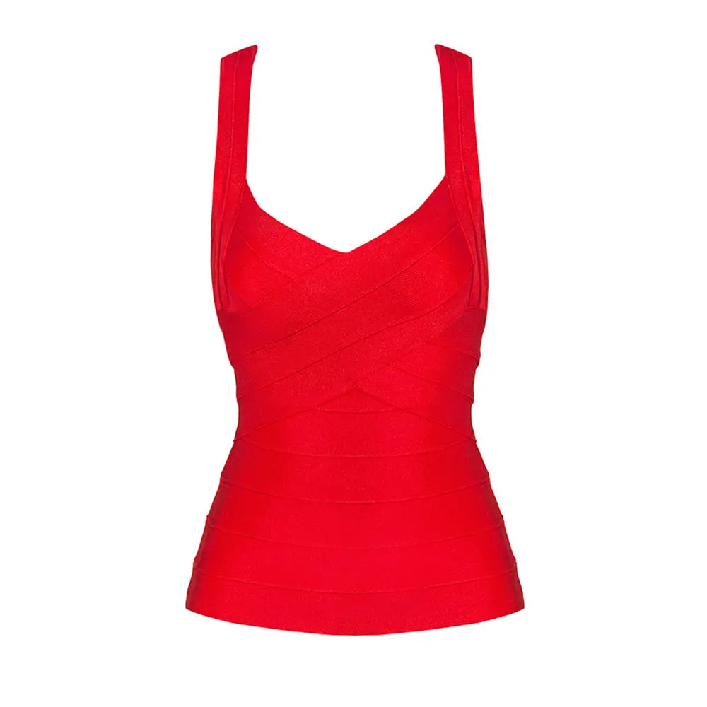 A&A Livia Elastic Knitted Bandage Top