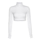 A&A Essentials Turtleneck Crop Top