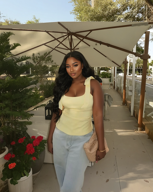 A&A Oliveira Bow Cami Top