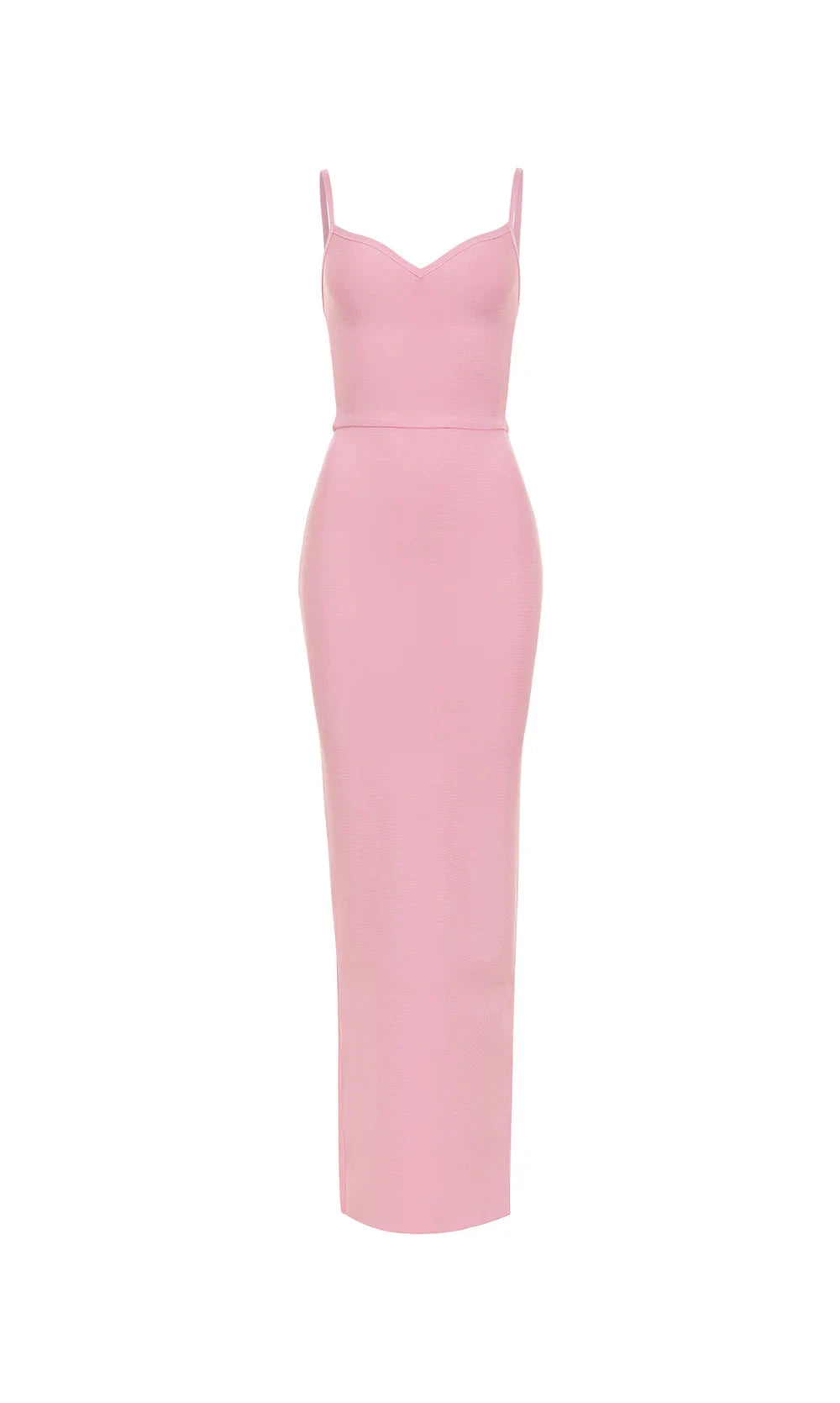 A&A Oriana Pink Bodycon Bandage Maxi Dress, Pink / XS A&A Oriana Pink Bodycon Bandage Maxi Dress, Pink / XS