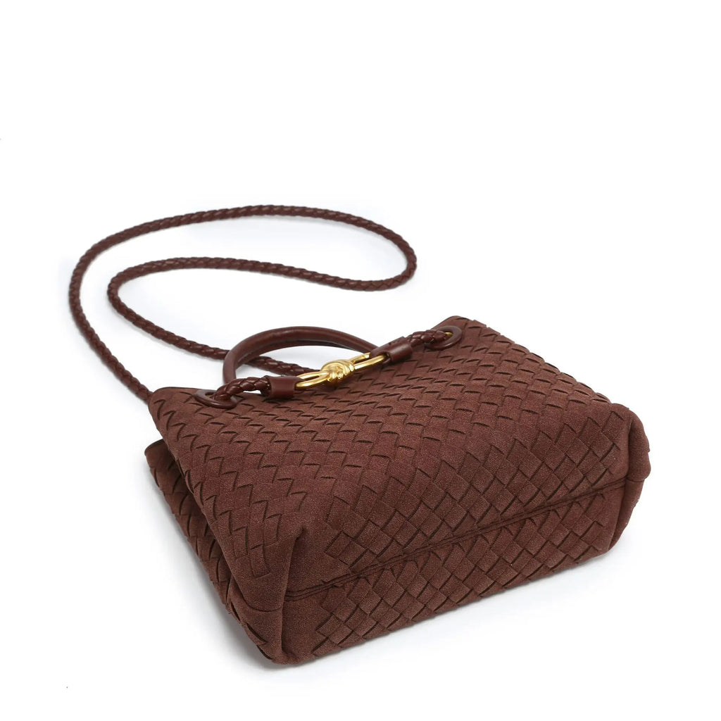 A&A Vendega Suede Leather Crossbody Handbag