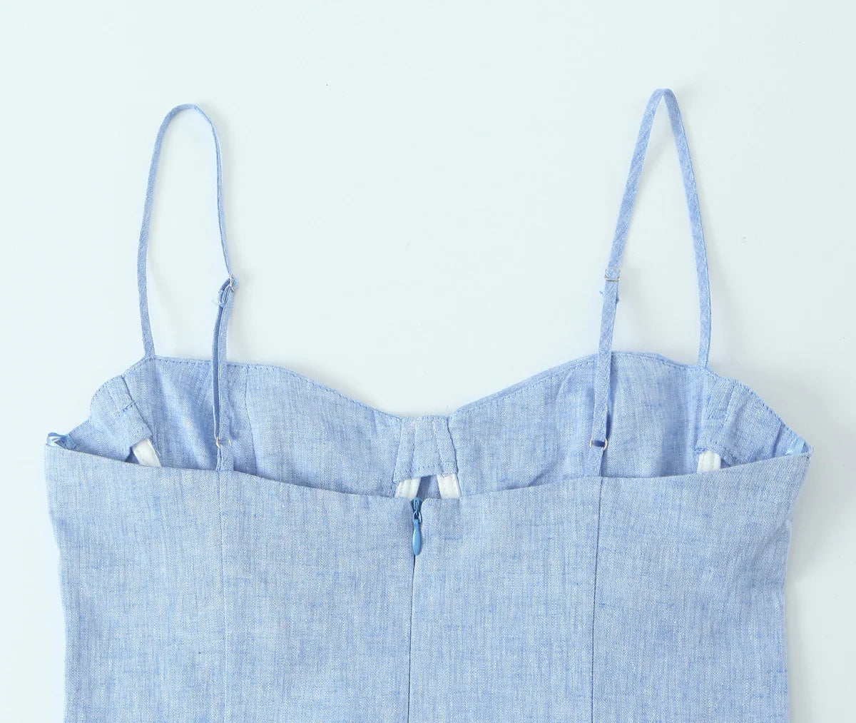 A&A Arielle Bustier A-Line Midi Dress