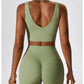 A&A Flexi Flare Leggings & Halter Tank Top Set