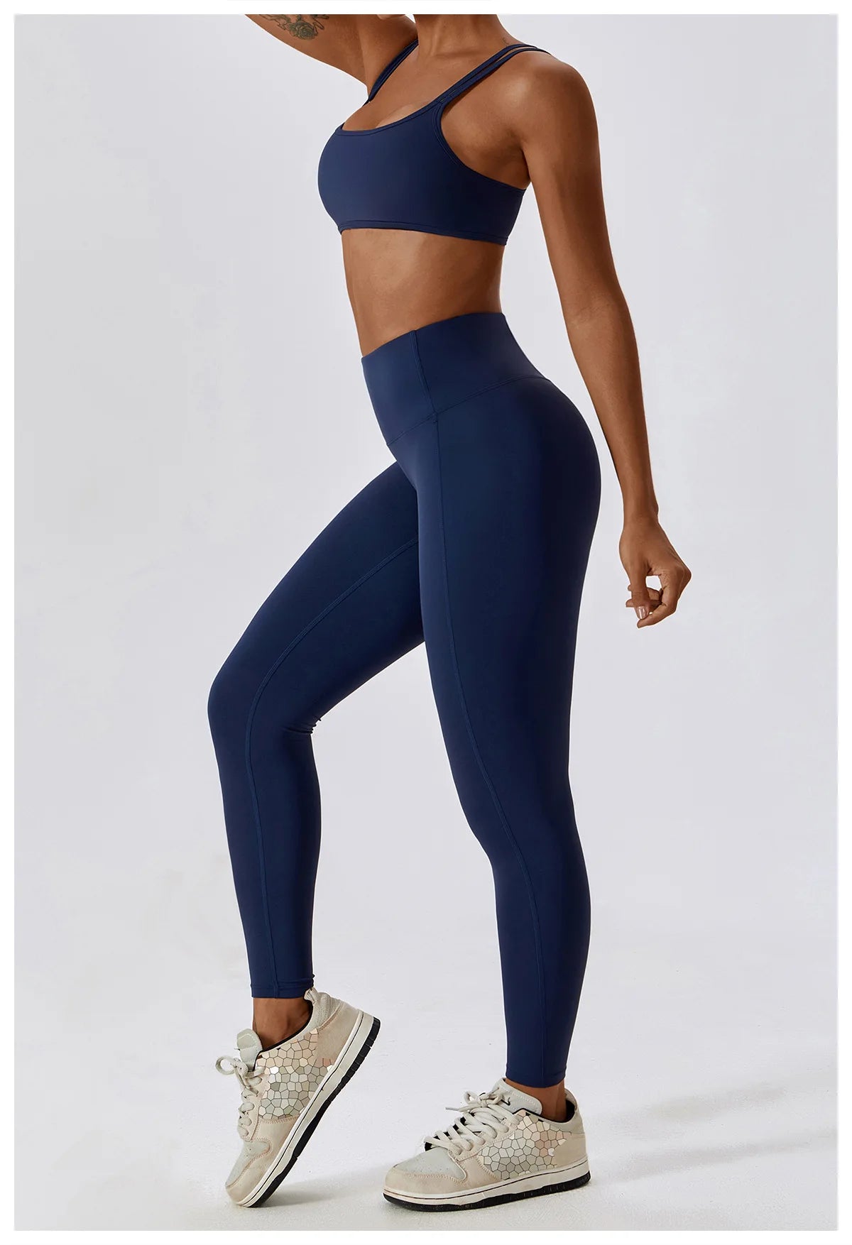 A&A Flexi Leggings & Cross Back Sports Bra Set