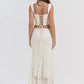 A&A Luxe Vintage Lace Corset and Maxi Skirt