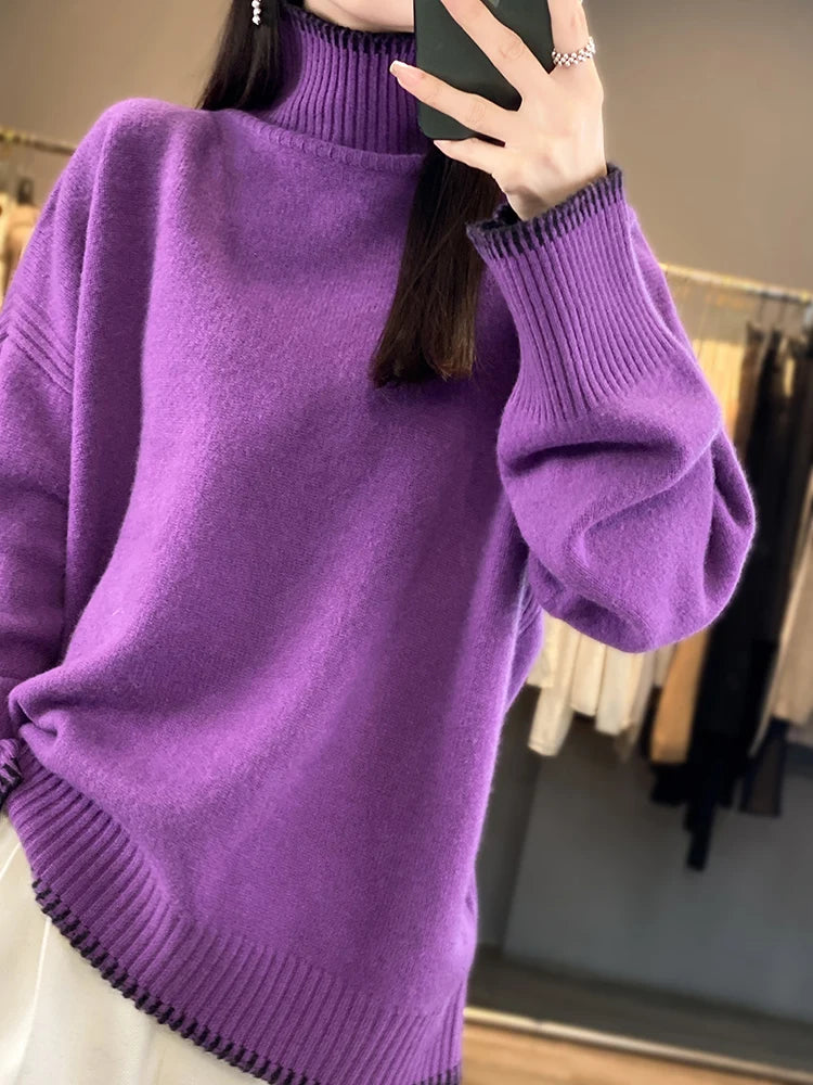 A&A 100% Pure Wool Cashmere Sweater