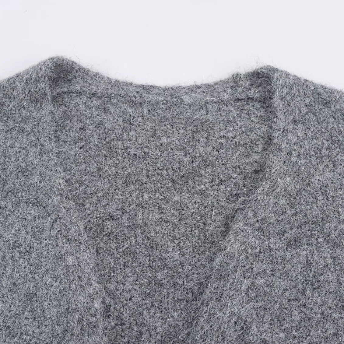 A&A Soft Knit Balloon Sleeve Cardigan