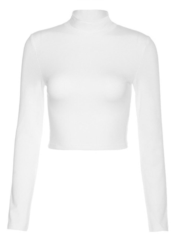 A&A Tie Backless Long Sleeve Top