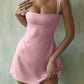 A&A My Day A-Line Pink Mini Dress