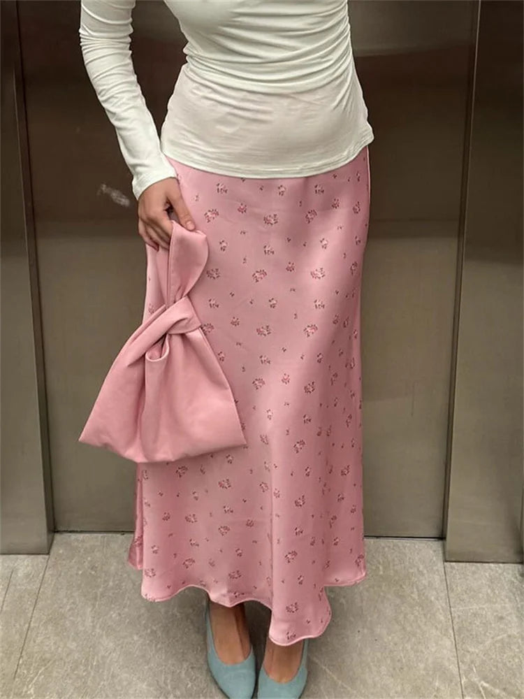 Mirnz A&A Mirnz Flower Print Maxi Skirt – ARIELLA & AYANA