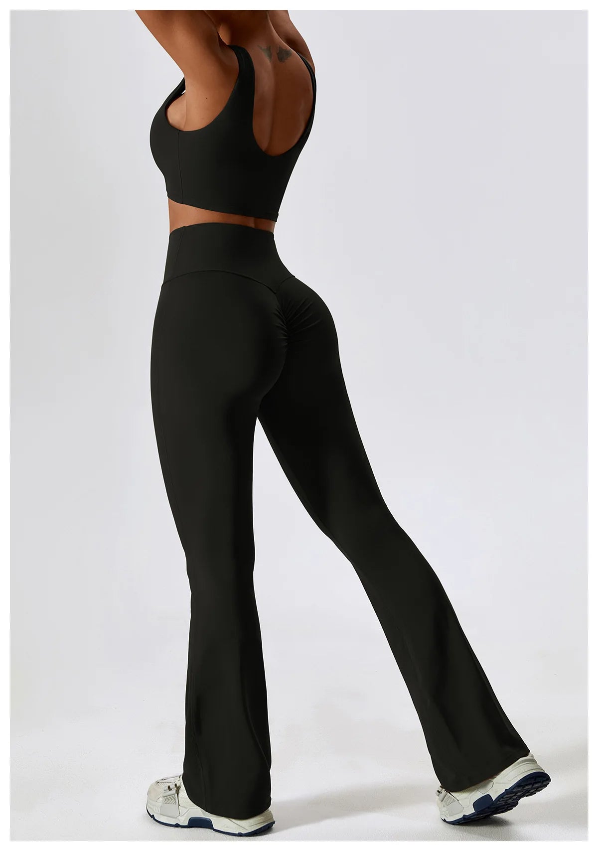 A&A Flexi Flare Leggings & Halter Tank Top Set