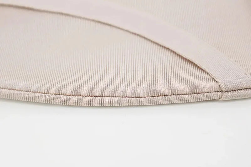 A&A Isabella Halter Bandage Midi Dress