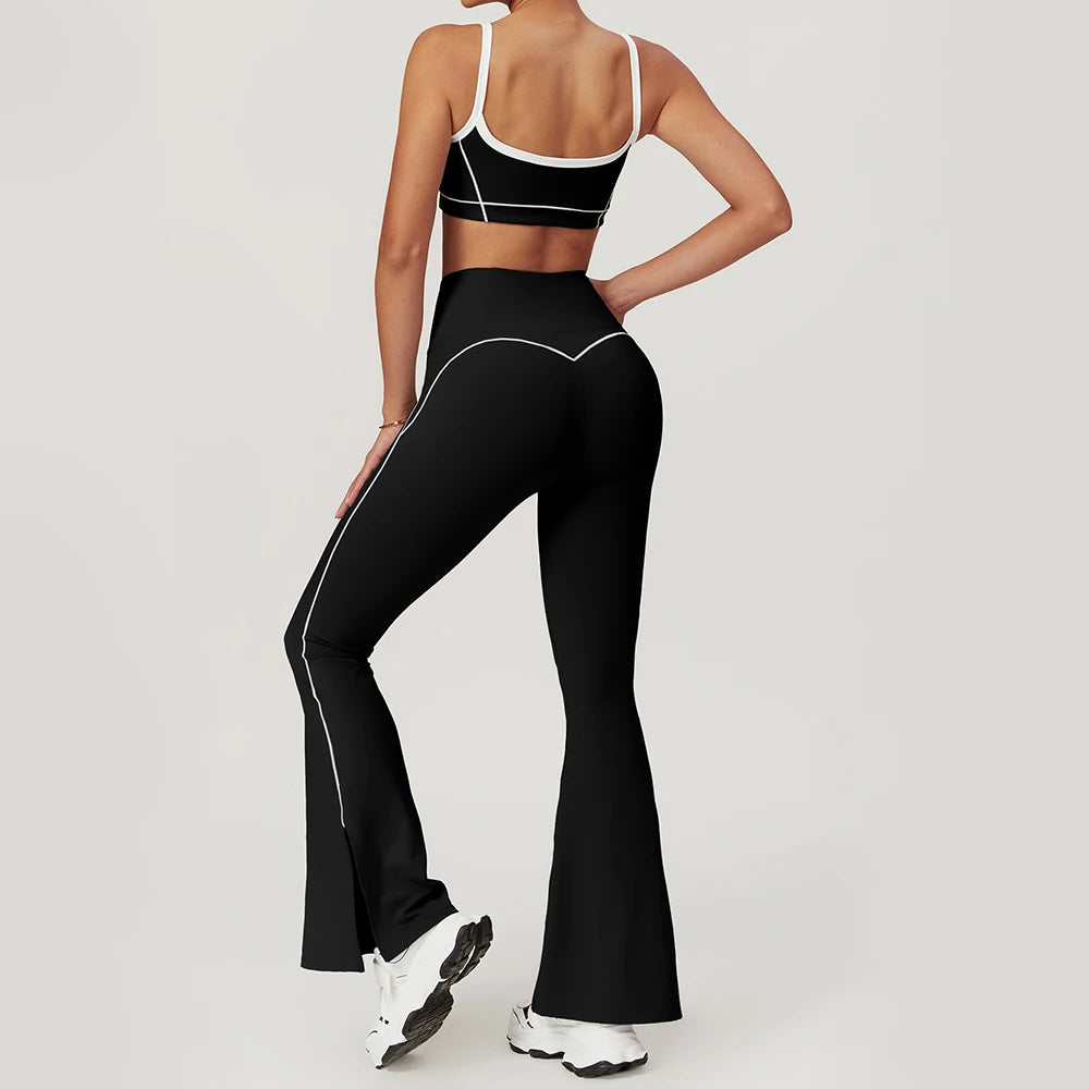 A&A ProSculpt Flare Leggings & Sports Bra Set