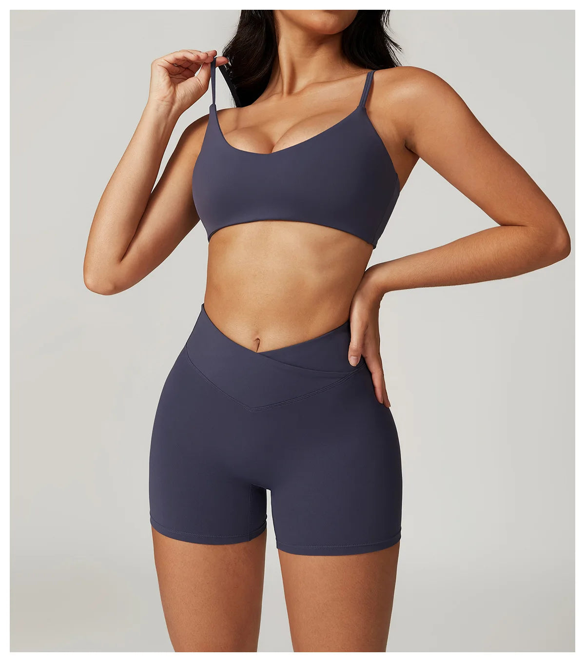 A&A ProSculpt Sports Bra & V Shorts Set