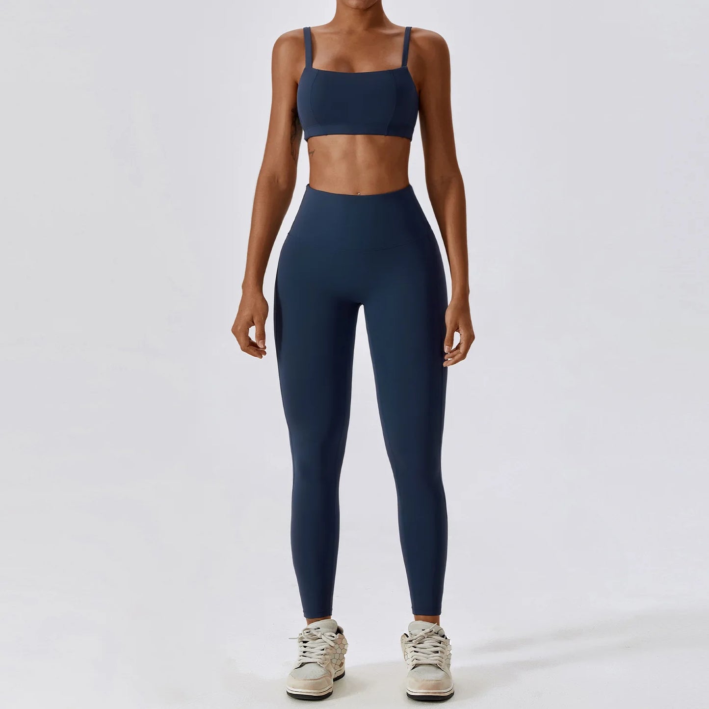 A&A Flexi Leggings & Cross Back Sports Bra Set