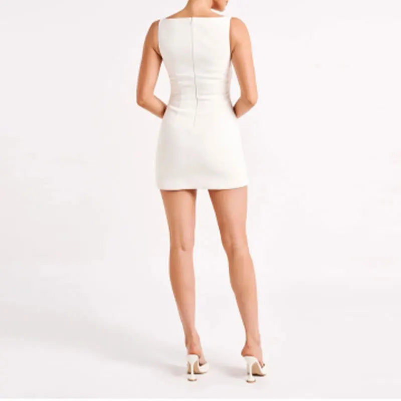 A&A Elegant A-Line Bodycon Mini Dress