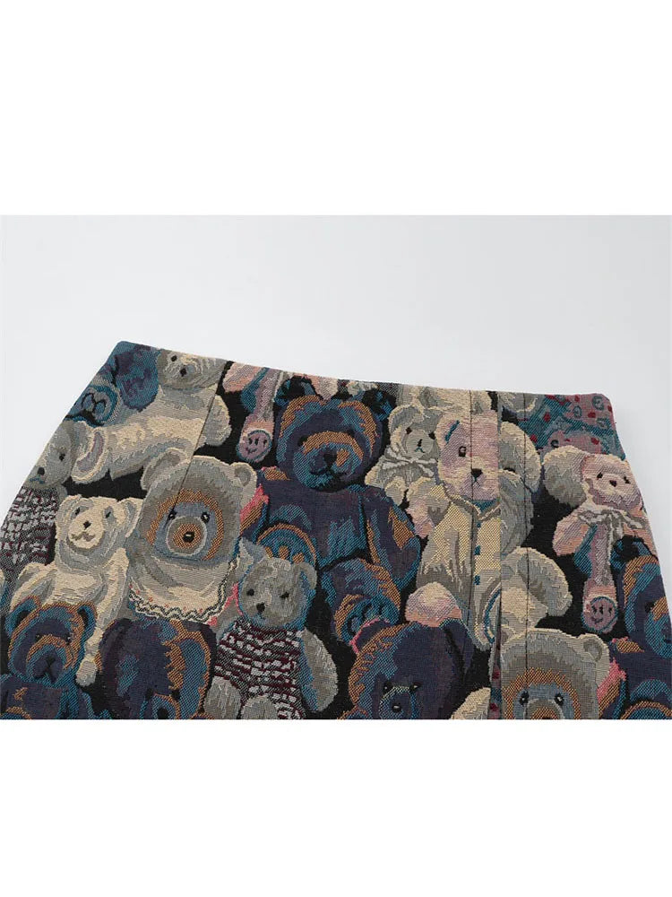 A&A Baby Bear A Line Mini Skirt