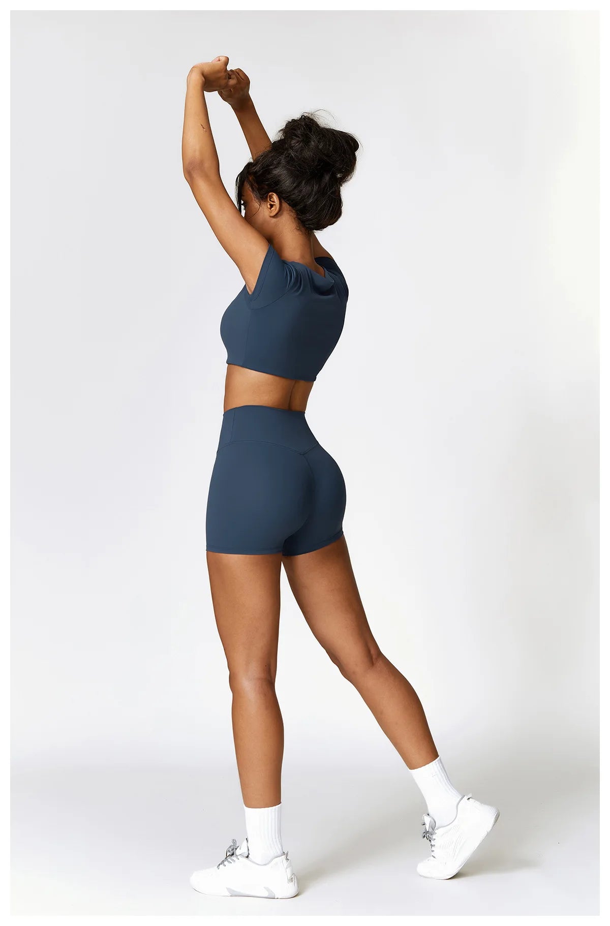 A&A Flexi Crop Top & Shorts Set