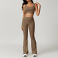 A&A Flexi Crop Top & Flare Leggings Set