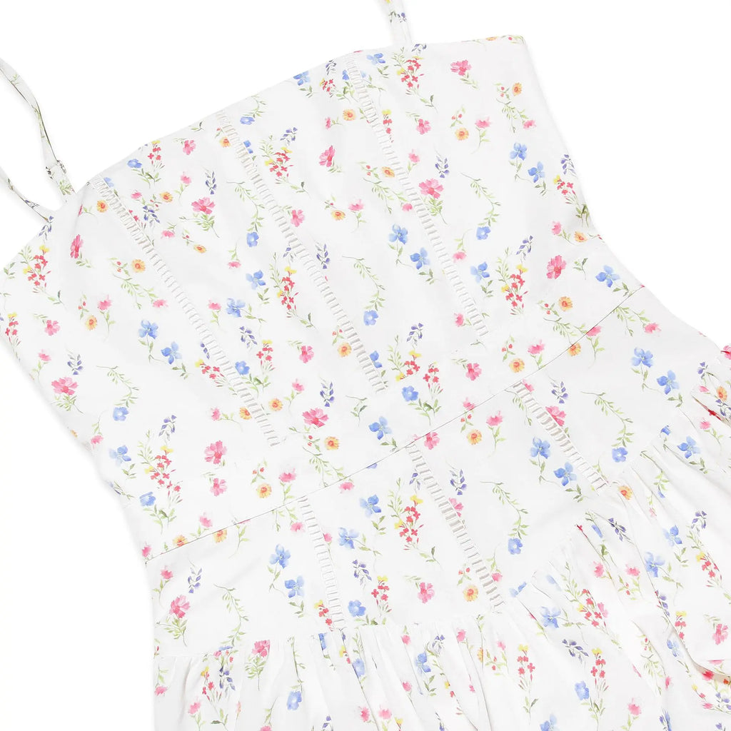 A&A Eunice Midaxi Elegant Floral Print Sundress