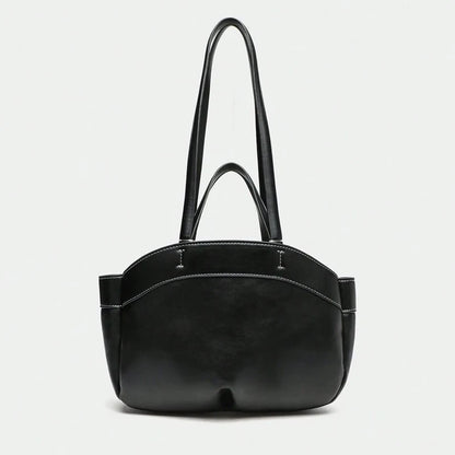 A&A Anna Faux Leather Tote Shoulder Bag