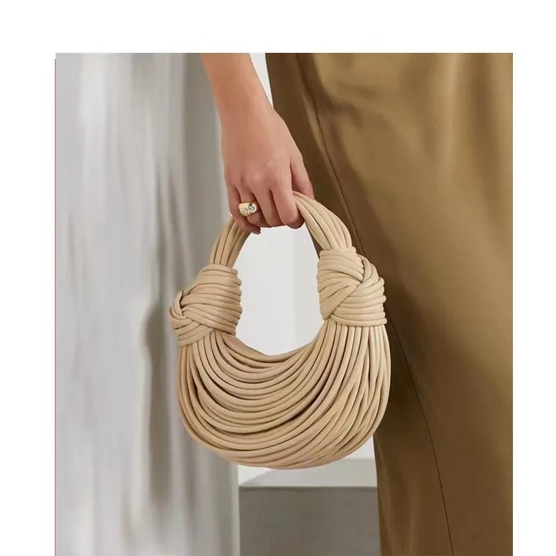 A&A Luxurious Handwoven Noodle Bag