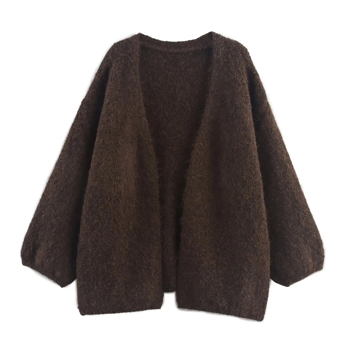 A&A Soft Knit Balloon Sleeve Cardigan