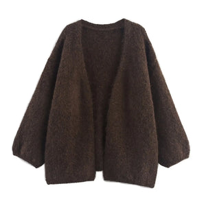 A&A Soft Knit Balloon Sleeve Cardigan