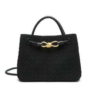A&A Vendega Suede Leather Crossbody Handbag
