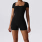 A&A Yoga Short One Piece Sports Suit