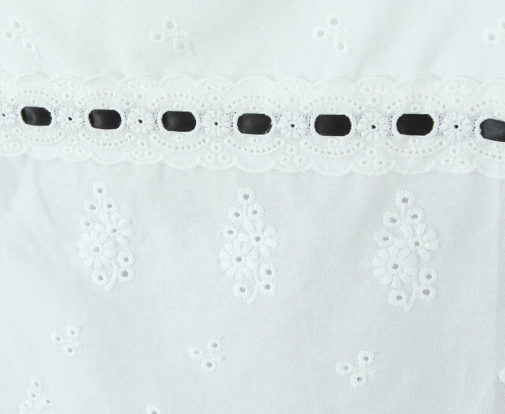 A&A Rosaline Ribbon Detail Top & Midi Skirt Set