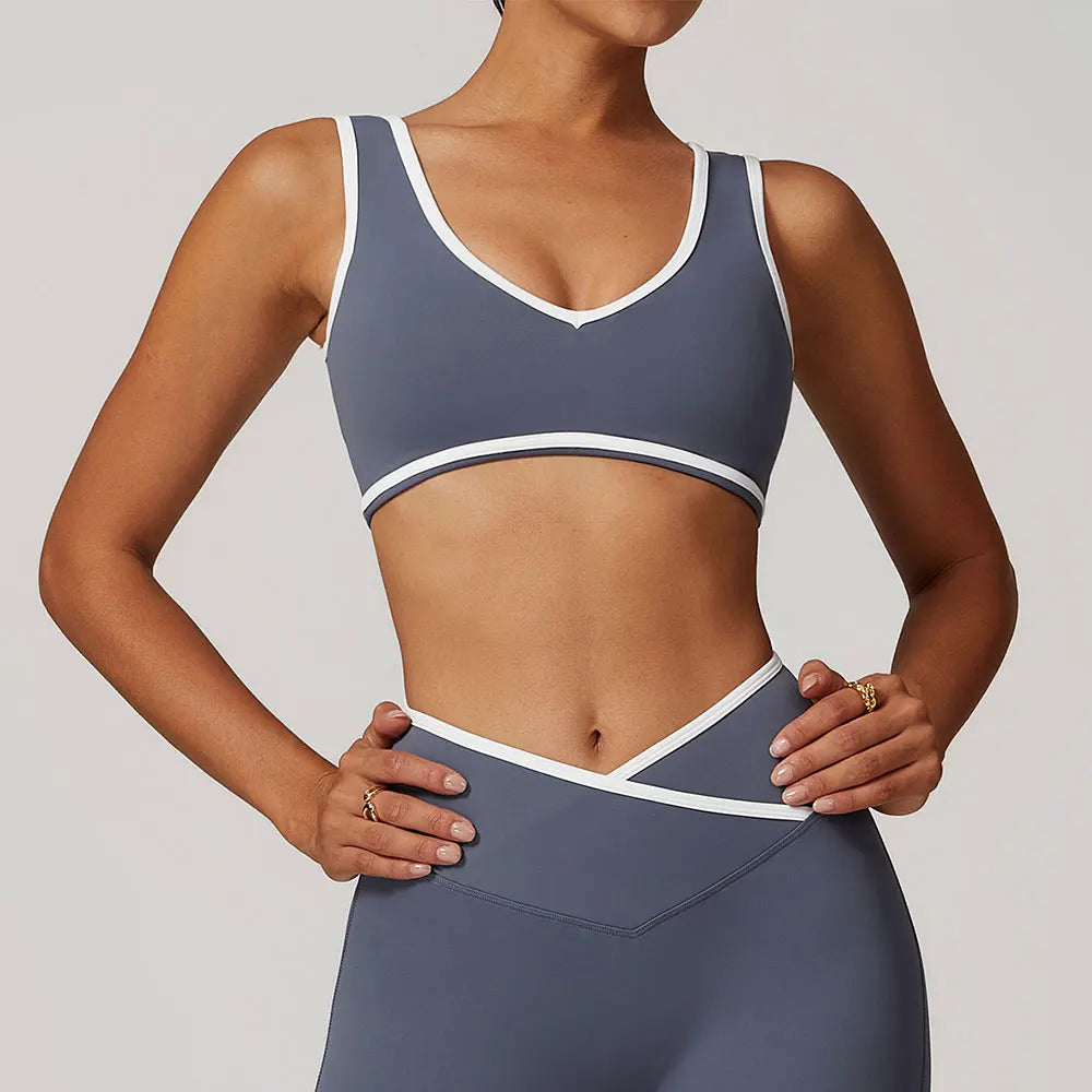 A&A ProSculpt Color Block Sports Bra