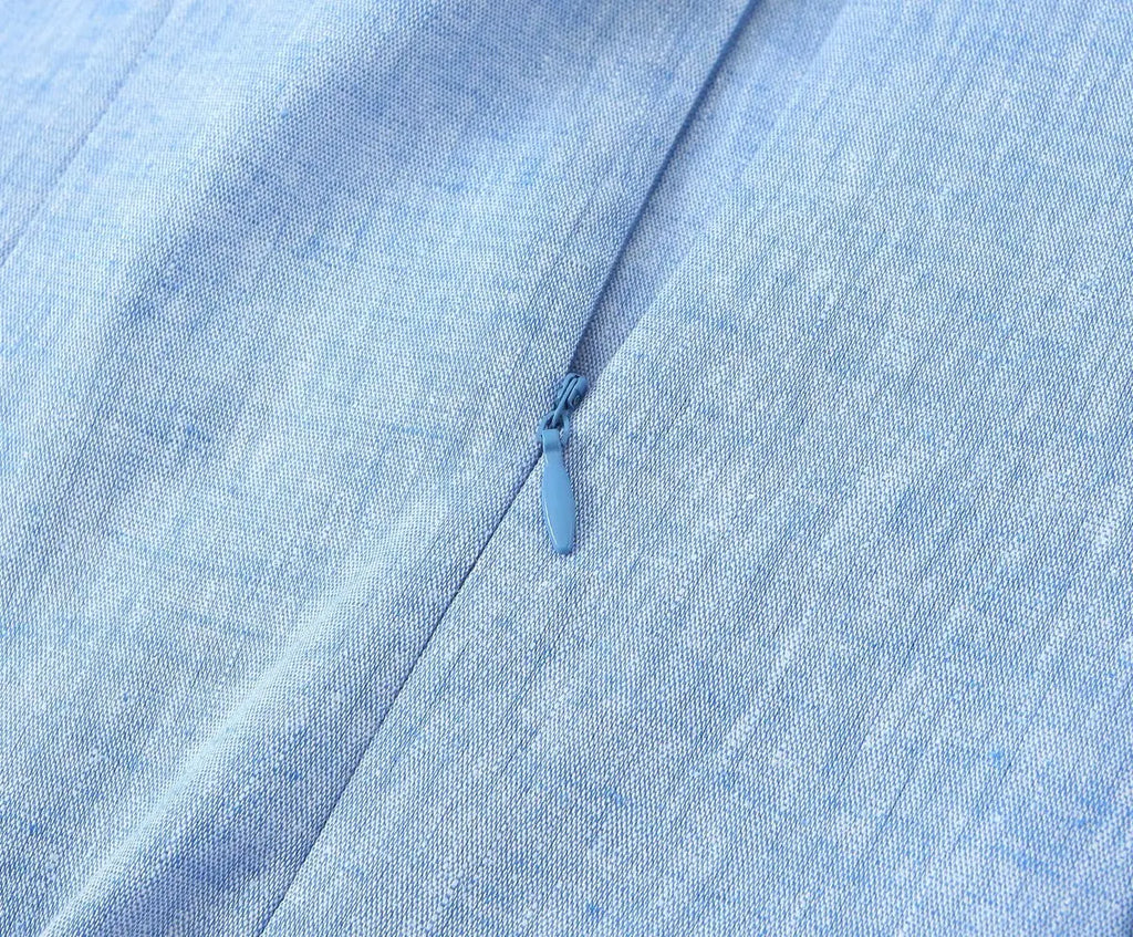 A&A Arielle Bustier A-Line Midi Dress