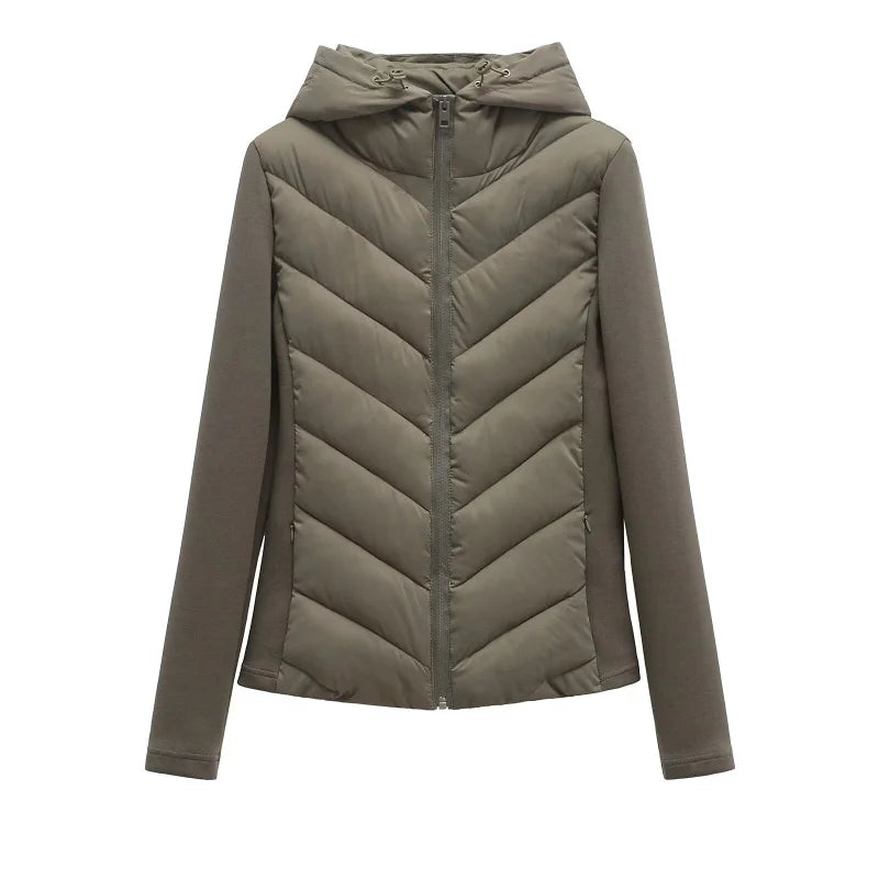 A&A Lightweight Puffer Jacket with Hood