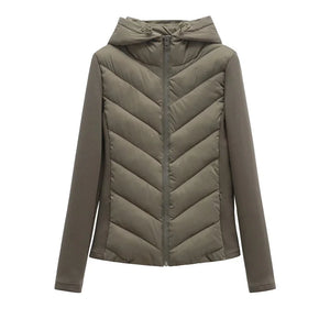 A&A Lightweight Puffer Jacket with Hood