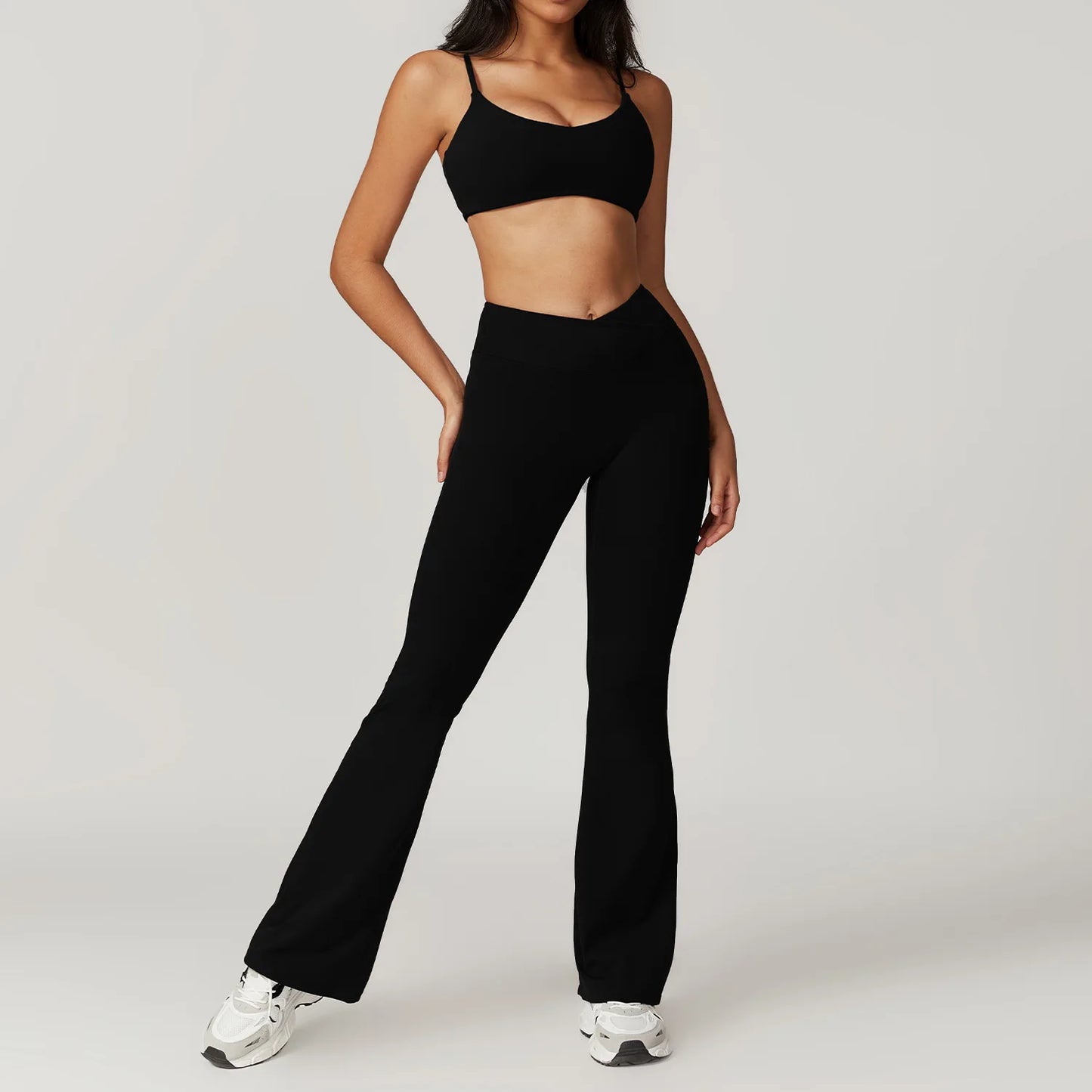 A&A ProSculpt Sports Bra & Flare Leggings Set